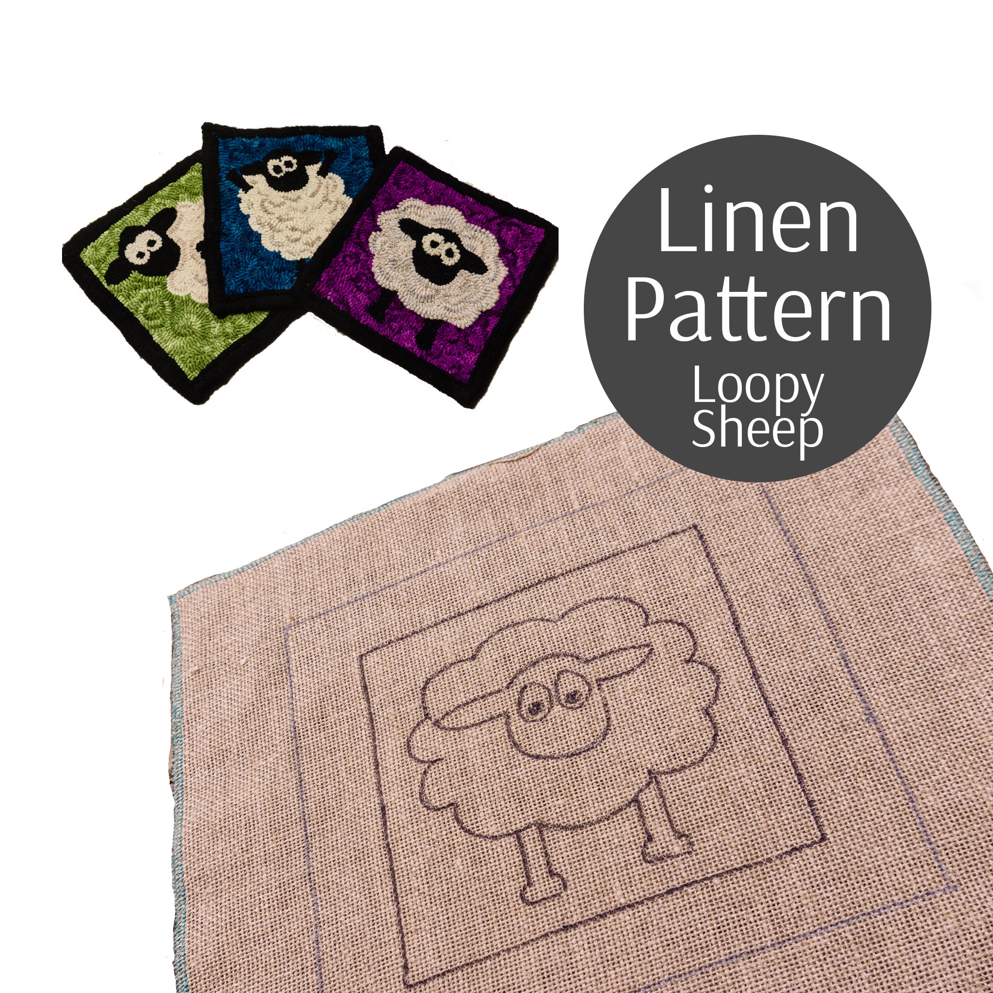 Loopy Sheep Pattern